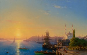 Vue de Constantinople et du Bosphore